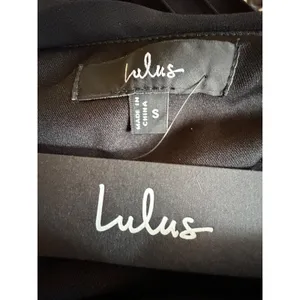 Lulus Divine Charm Black Pleated One-Shoulder Maxi Dress Small Evening Formal thumbnail 8