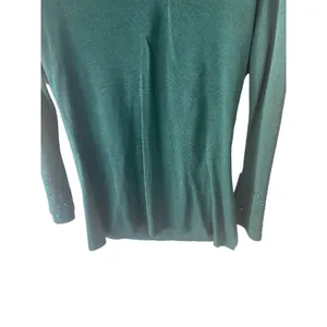 Diane Von Furstenberg Vtg Small 100% Silk Sequin Top Fairy Fitted‎ Elena Gilbert thumbnail 3