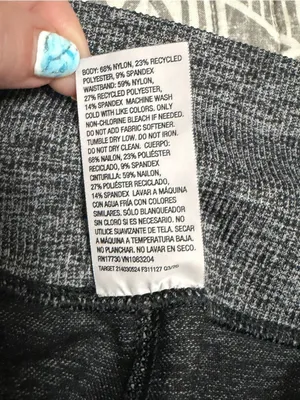 All in Motion High Rise Breathable Knit Leggings Heather Gray Size Large thumbnail 7