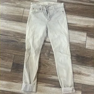 Hudson beige skinny midrise nico jeans thumbnail 2
