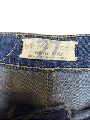 💙✨‎ FREE PEOPLE We The Free Just Float On Flare Jeans 27 Jericho Blue ✨💙 thumbnail 5