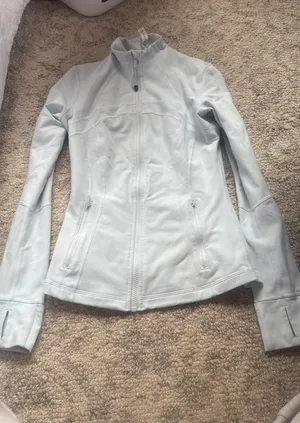 Light Blue Lululemon Define Jacket thumbnail 1