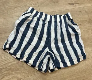 PACT organic striped shorts size small thumbnail 1