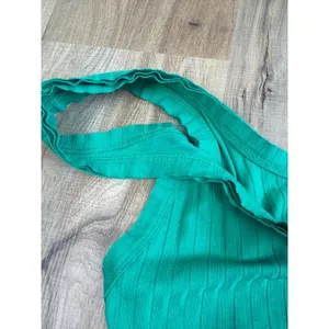 Free People Intimately Ribbed Henley Bodysuit Green Sleeveless XS Fits Like Med thumbnail 2