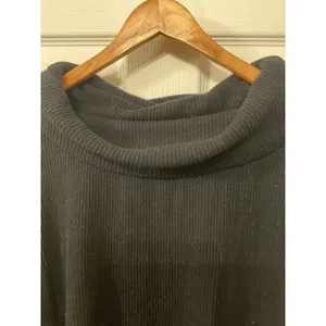 Free People We The Free Juicy Cowl Neck Top Black XS Long Sleeve Draped thumbnail 7