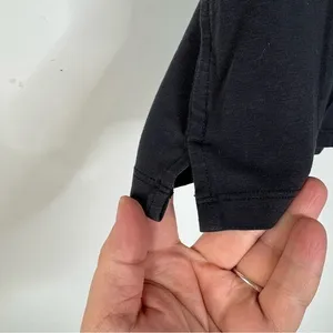 Lululemon Classic-Fit Cotton-Blend T-Shirt‎ Black thumbnail 4
