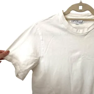 LUCY NAGLE Cotton Classic Crewneck Tee White X-Small‎ thumbnail 4