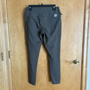Carhartt Leggings Women's Medium‎ Green Force Fitted Lightweight Utility 103609 thumbnail 4