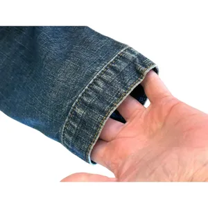 Levi’s blue Jean jacket preppy classic Medium Y2K thumbnail 6