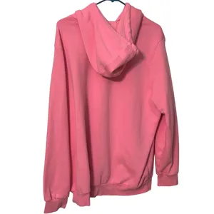 Adidas Pink Fleece Hoodie Sweatshirt Logo Graphic Pullover Womens 2X thumbnail 9