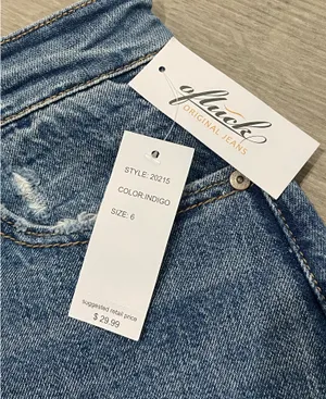 OfLuck High Rise Jeans Short Blue Size 6 thumbnail 5