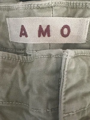 AMO Claudette Wide Leg Army Size 30 thumbnail 3