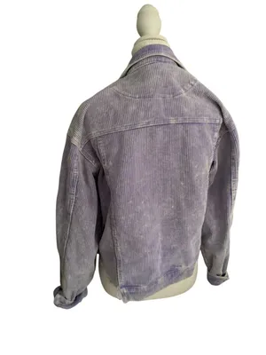 POL Purple Corduroy Button Jacket Size Medium thumbnail 6