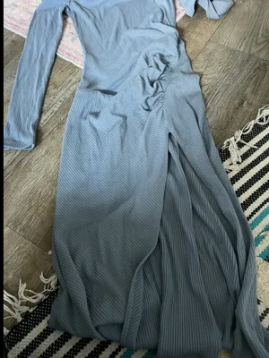 Wilfred‎ blue ruched midi dress thumbnail 4
