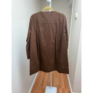 NEW Tuckernuck Brown Embroidered Tahlia Gown Mini Dress Size Medium thumbnail 5