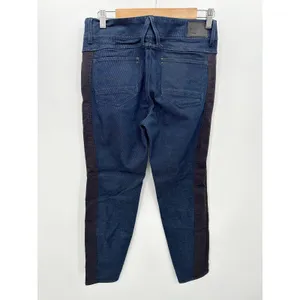 G-Star Raw Lynn Mid Skinny Jeans Womens 28x32 Blue Dark Wash Side Zip Tuxedo thumbnail 2