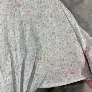 Vintage St Michael Floral Wrap Robe Short Sleeve Waist Belt Size 8/10 thumbnail 12