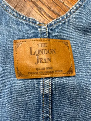 Ladies Vintage Victoria's Secret London Jean Overalls - Small thumbnail 6