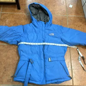 The North Face Puffer Jacket Goose‎ Down Ski Parka Blue size M thumbnail 7