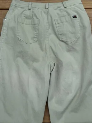 Ellen Tracy Company Women’s Size 4 Sage Green Stretch Straight Leg Pants thumbnail 5