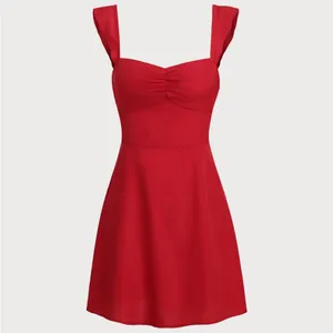 Rihoas Red Sweetheart Neck Slip Mini Dress thumbnail 5