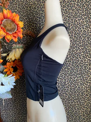 NWT Black Natural Run Form Tank Top XX-LARGE thumbnail 9