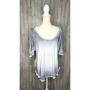 We The Free Free People‎ Saturn Dolman Sleeve Knit Top Multicolor Size Small thumbnail 2