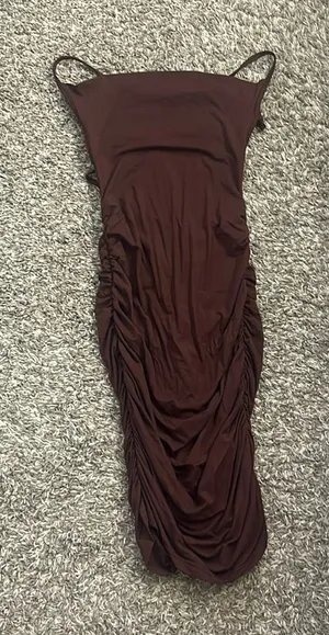Shein Brown dress size XS thumbnail 1