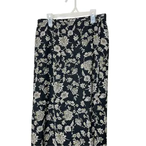 Vintage Hunt Club Floral‎ Print Wrap Maxi Skirt Size 12 thumbnail 2