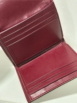 Coach Small Wallet In Colorblock Signature Canvas Lavender Flap thumbnail 3