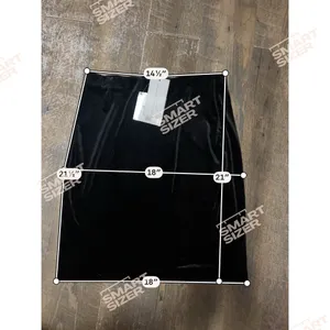 New Gretchen Scott Designs Black Velvet Mini Skirt Size‎ Large thumbnail 7