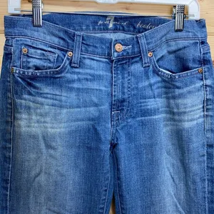 7 For All Mankind Bootcut Jeans 28 thumbnail 2
