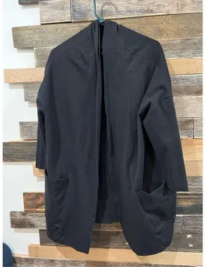 Pact open front duster cardigan organic cotton sz M/L thumbnail 1