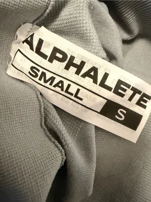Alphalete Amplify‎ Leggings Small Blue Gray High Rise Scrunch Seamless thumbnail 9