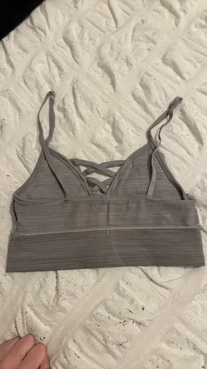 Comfy Sports Bra Gray thumbnail 4
