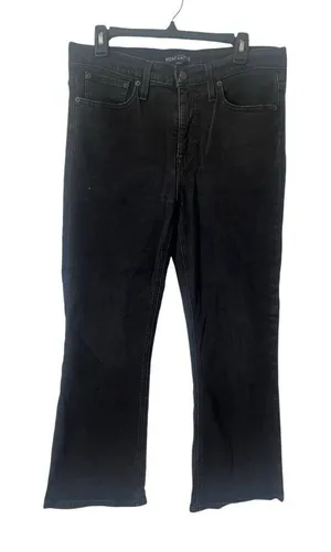 J. Crew Mercantile Black Wide Leg Ankle Jeans Size‎ 30/10 thumbnail 1