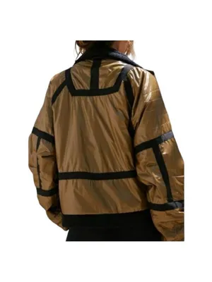 Free People Movement Vagabond Utility Bomber Jacket L Corpcore Streetwear thumbnail 4
