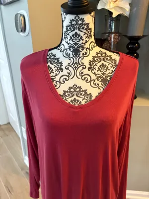 Time & Tru Maternity size XL long sleeve top thumbnail 4