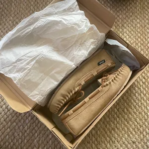 Suede Moccasin Slipper thumbnail 8