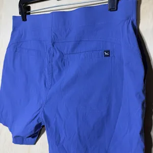 Eddie Bauer Women's Hiking Shorts‎ Size 8 Blue Stretch Outdoor Trail Travel 4" thumbnail 7