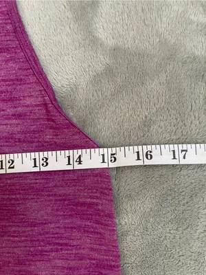 Lululemon 105 Singlet tank top Heathered cranberry activewear yoga Pilates gym 4 thumbnail 8