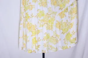 Boutique BILLY J Saraya White/Yellow Floral Top and Skirt Set thumbnail 7