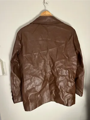SNDYS Lennox faux leather jacket brown 8 thumbnail 5