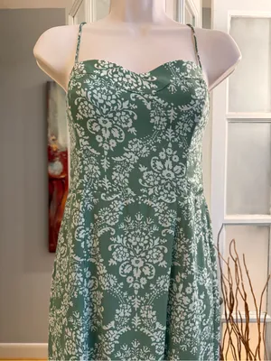 ✨Abercrombie & Fitch Green Maxi Dress XS✨ thumbnail 2