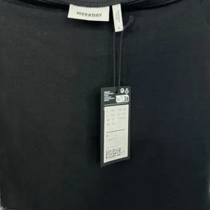 Weekday Off the Shoulder Tee in Black Women’s Size Medium NWT thumbnail 4