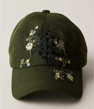 Free people movement hit the trail baseball hat green NWT thumbnail 1