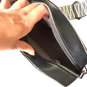 CLAUDIA CANOVA Faux Leather Crossbody Camera‎ Bag Black thumbnail 5
