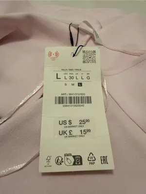 Zara Light Pink A-Line Mini Top thumbnail 4