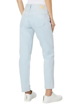 Adriano Goldschmied Ex Boyfriend Jeans Size 25 Slouchy Slim Denim Light Wash thumbnail 2