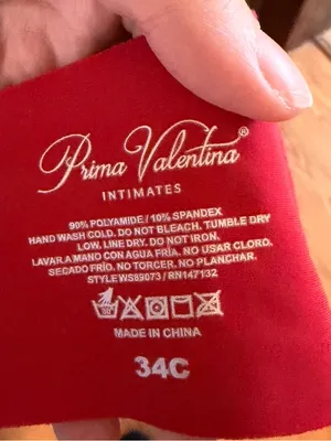 Prima Valentina red bra Size undefined thumbnail 3